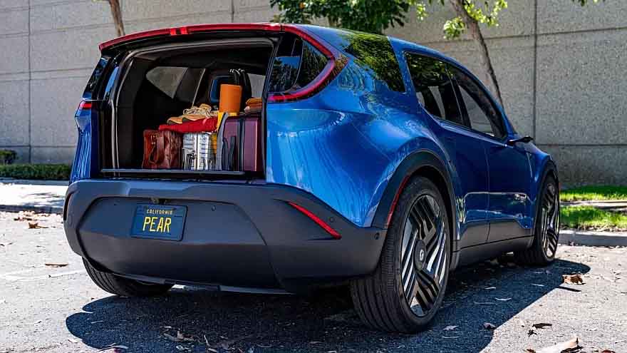 Fisker,electric, Inexpensive crossover Fisker Pear: six seats, a powerful computer and two trunks