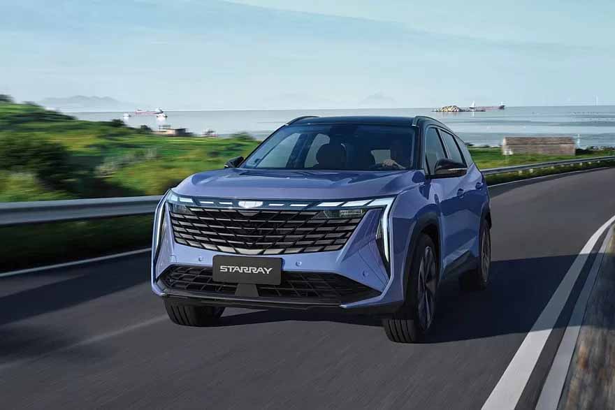 Geely,Atlas,crossover, The New Geely Starray Crossover is Presented: This is the &#8220;Second&#8221; Atlas